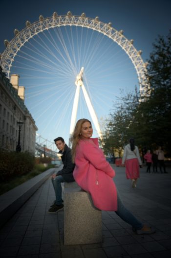 London Street Family Portrait Photo Shoot - Sonia and Bruno