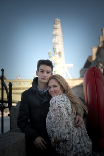 London Street Family Portrait Photo Shoot - Sonia and Bruno
