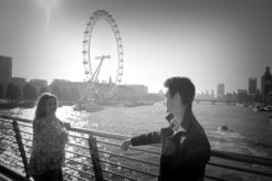 London Street Family Portrait Photo Shoot - Sonia and Bruno