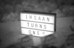 Ihsaan 1st Birthday