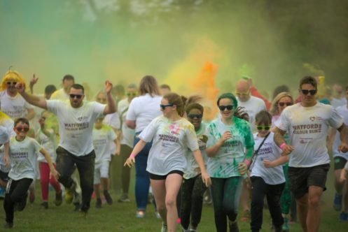 Watford Colour Run 2019 - Aldenham Country Park